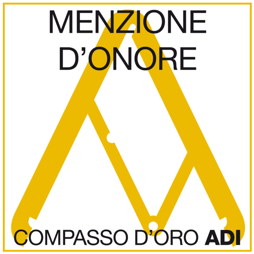 MENZIONE D’ONORE AL XXV COMPASSO D’ORO ADI 2018