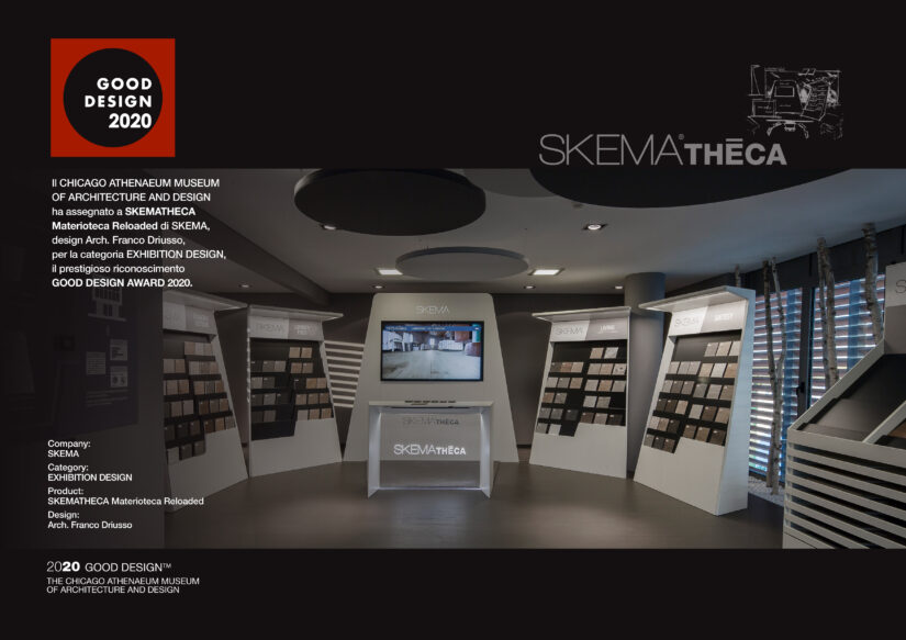 SKEMATHECA vince il GOOD DESIGN AWARD 2020